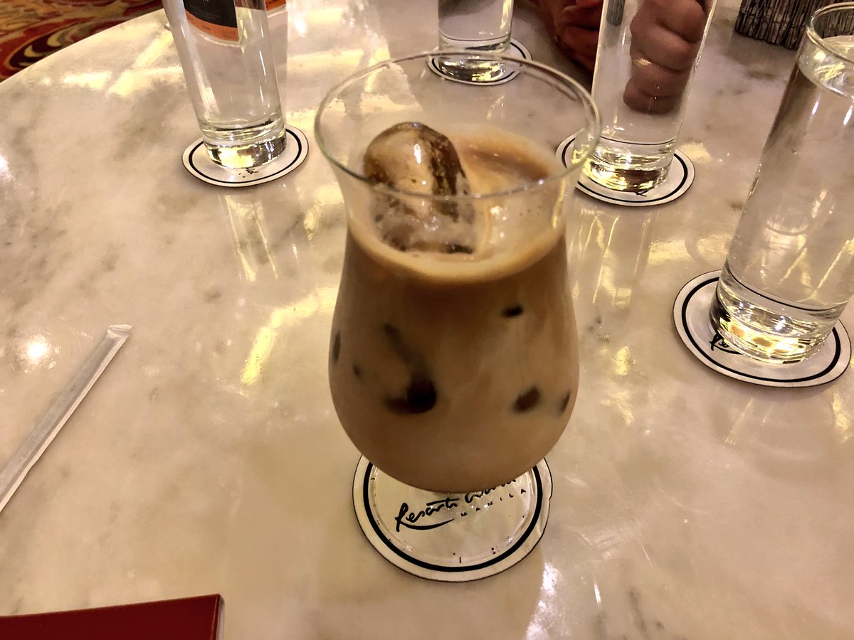 miggiato's tweet photo. At @rwmanila trying another Civet Coffee #resortsworldmanila #cafemaxims ☕️❤️ https://t.co/MFa4rKe6WD