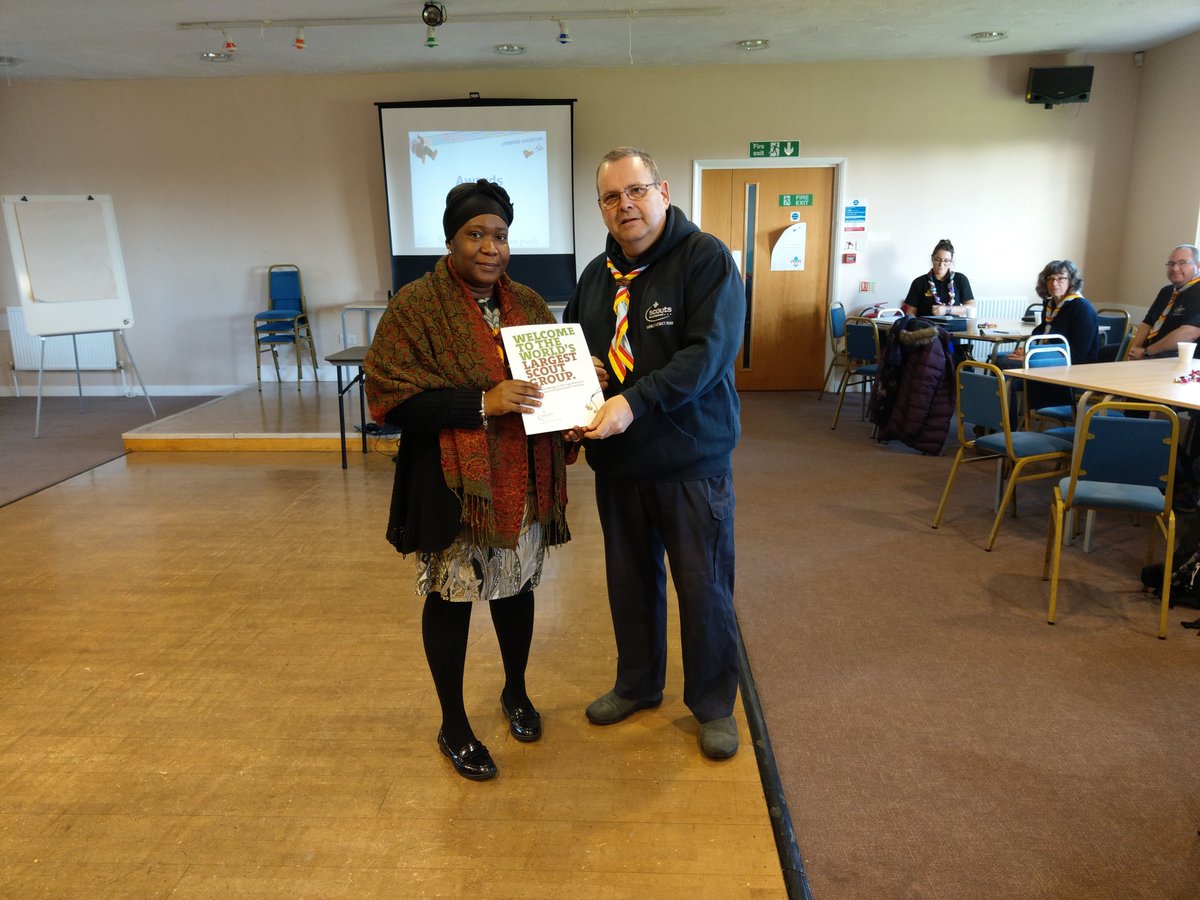 enfieldscouts's tweet photo. Great start to our district kick-start event! So far 1 woodbadge presented, an inspiring presentation from @glnjambo about the start of their exciting journey and a really insightful presentation on working with challenging behaviour. 

#scouting4all #iscout  @GLNScouts https://t.co/W6wkrBDH5g