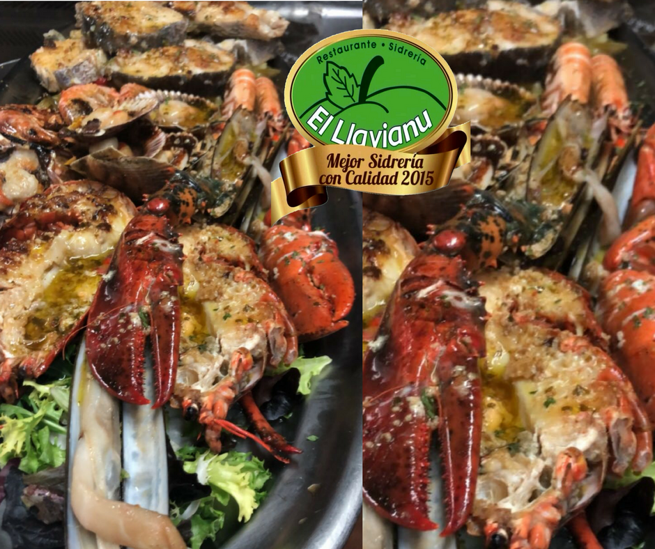 sidreriaelllavi's tweet photo. Al mal tiempo, buena cara. Como la que se le pone a quienes nos visitan cuando les servimos una parrillada mixta de marisco y pescado, o un buen chuletón de carne Alta Selección. Hoy, además, Supermenú de domingo (también para llevar). #Llavianu #Gijón #Parrilladas #CarneSelecta https://t.co/rvq4HD2WQf