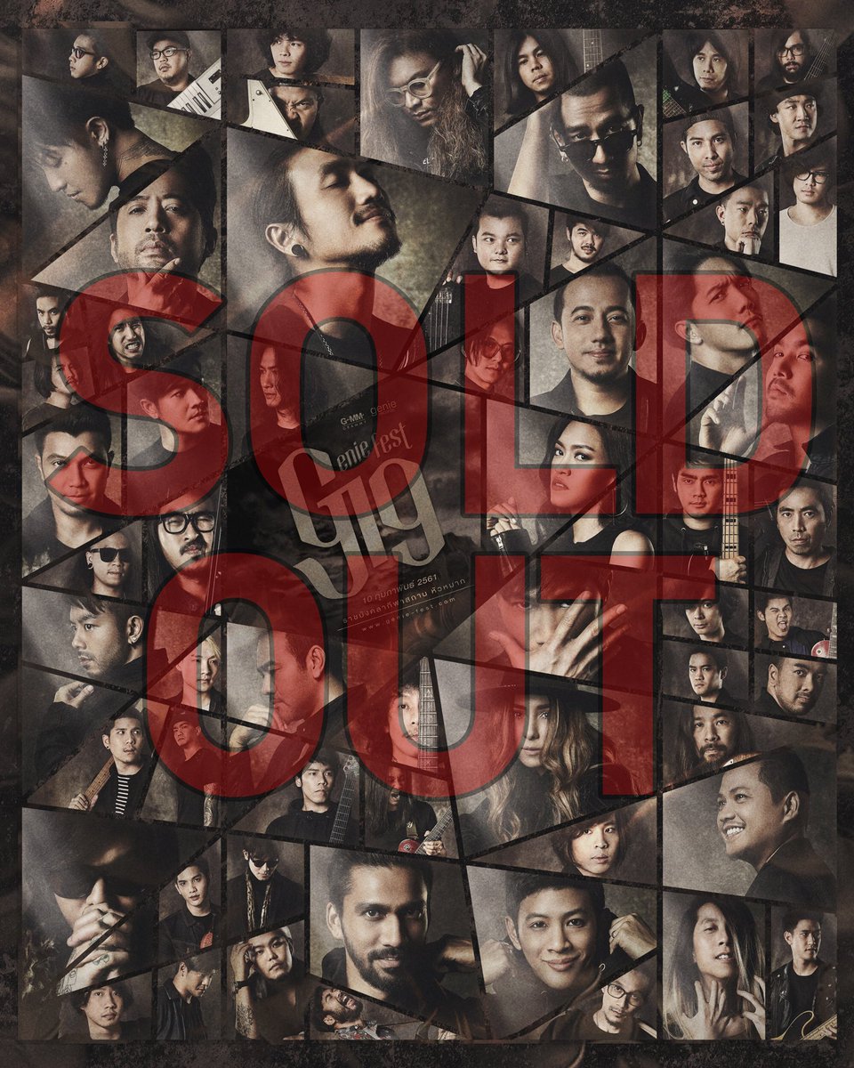bodyslamband's tweet photo. [ SOLD OUT! ] #g16fest กว่าจะร็อกเท่าวันนี้

ในนามของศิลปินและทีมงานทุกคน ขอขอบคุณแฟนๆทุกท่าน เจอกัน 10 กุมภาพันธ์นี้ ณ ราชมังคลากีฬาสถาน

#geniefest
#genierecords https://t.co/xaeJ4fGa4c