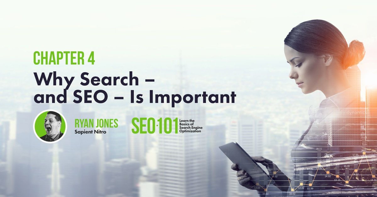 sejournal's tweet photo. As technology continues to evolve, #SEOs will constantly deal with new ways of searching, new devices to search on, and new types of searches but the one thing that will remain constant is why people search. https://t.co/pqfxGaFZLo https://t.co/6I1K3rbGjV