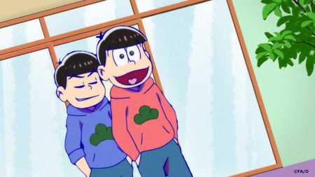 おそ松さん 公式アカウント 第14話まであと1日 おそ松さん 第14話 チョロ松事変 ほかは 1月8日 月 よりテレビ東京 テレビ愛知にて放送です 本日はこちらの2ショット おそ松さん