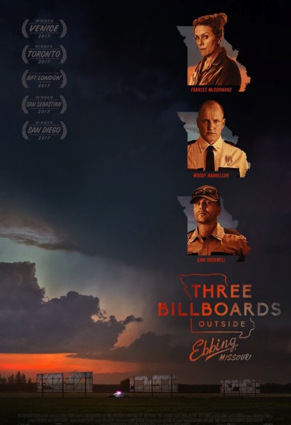 riocinema's tweet photo. Frances McDormand

THREE BILLBOARDS OUTSIDE EBBING MISSOURI

Friday https://t.co/hEKF7EskBy