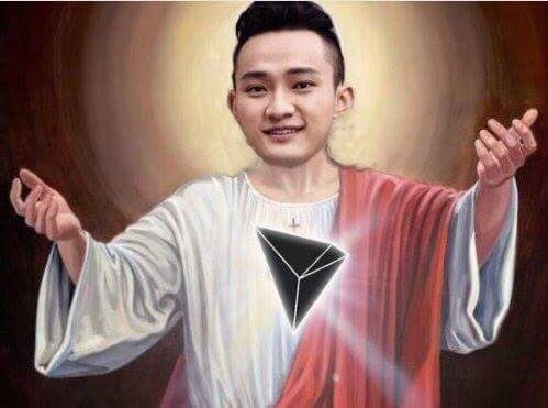 rippleloveup's tweet photo. 面白いジャスティンの写真発見(^-^)v
キリストになってください😁

#トロン　#trx #tron https://t.co/yWkSpwHnQ9