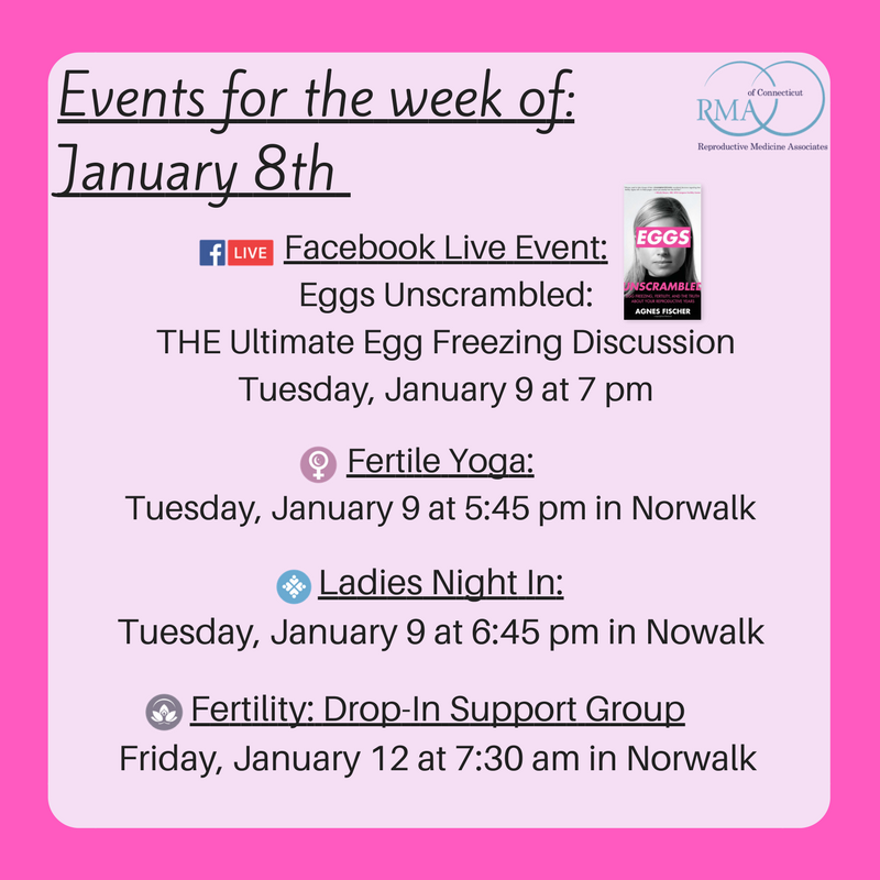 illumefertility's tweet photo. Join #RMACT for 4 great events this upcoming week! #FBLive, #FertileYoga #LadiesNightIn #Fertility #SupportGroup https://t.co/mmJS8tzkAb