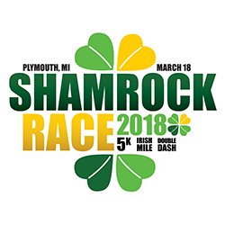 Hughesware's tweet image. Shamrock Race 5K Run/Walk &amp;amp; Irish Mile | Celebrate the St. Patrick’s holiday with Rock n Roll music themed fun race and live music in historic downtown Plymouth! | 3/18/2018 | 8:00am | Start/Finish at Kellogg Park in Plymouth, MI • Register Online Now at ShamrockRace.com