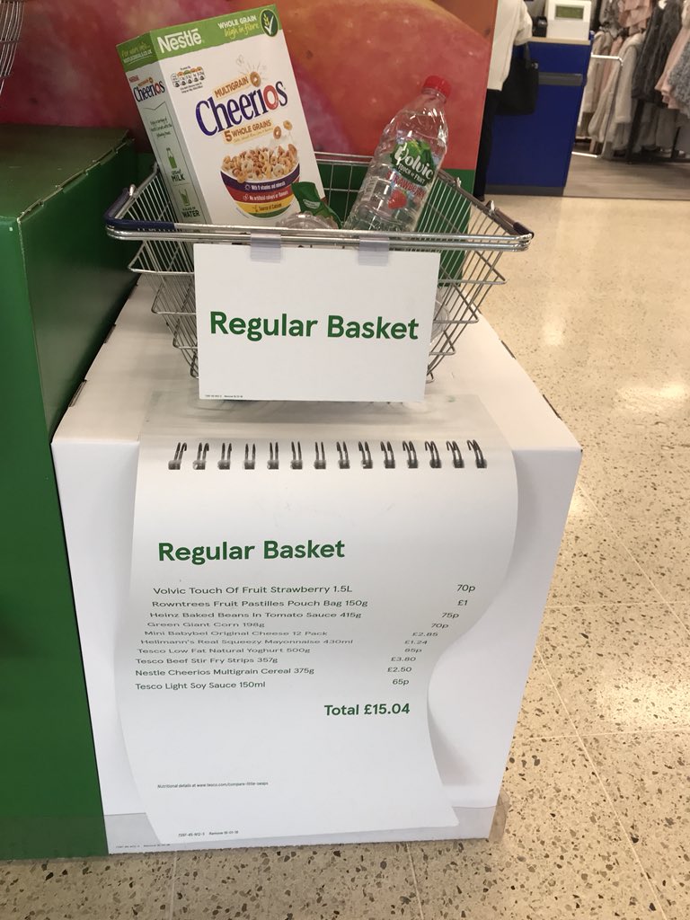 MrsMcElhaneyMGS's tweet photo. Looks like @Tesco are at it again! Excellent work being done to promote food swaps and healthier eating 👏🏼👏🏼 #GOTesco #takeabow https://t.co/vSQIQFPfCk