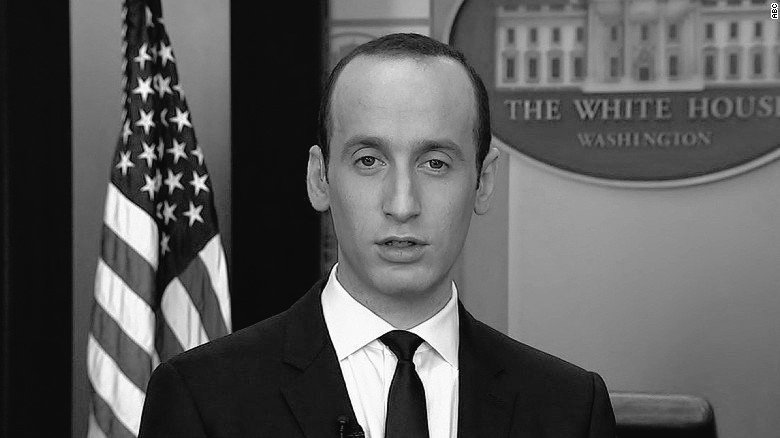 SaysHummingbird's tweet image. Why is Stephen Miller still in the White House?

RT if you agree - our tax dollars should NOT be paying for a White Supremacist who represents nothing but pure bigotry &amp;amp; racism.