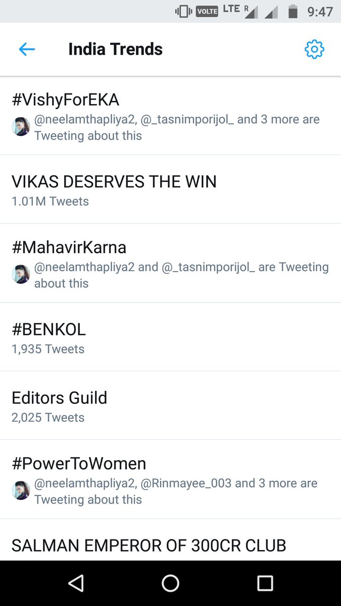 1997Bahman's tweet photo. Boom
We did it
Thank you VikasFam
We did it 😭😭😭😭
Love you all
1M finally achieved

VIKAS DESERVES THE WIN https://t.co/wdJXS3z641