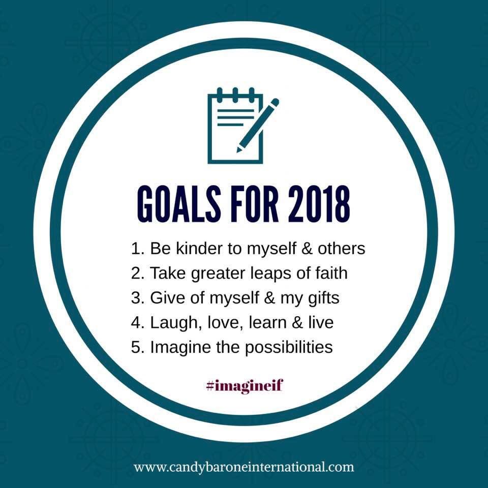 candy_barone's tweet photo. What are your goals for 2018? How will you choose to show up and serve? This is your year to shine! ❤️💫 #ownyourlife #sayYEStoyourself #destroytheNOISE #imagineif #changingyourwhatif #infinitepossibilities #gamechanger #leadershipISachoice https://t.co/EqypDzqpzR