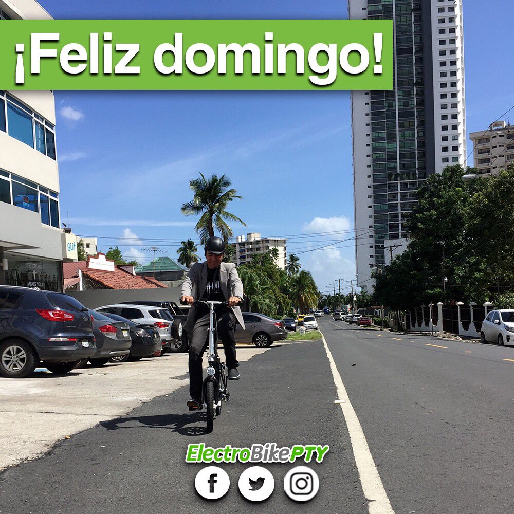 Relájate y disfruta del domingo con tu ElectroBike 😎☀️
#Panamá #PTY #Bicicletas