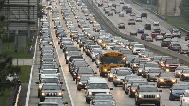 wsbtv's tweet photo. Atlanta could have the worst traffic of 2018 Monday, @DougTurnbull says https://t.co/6cVFu3vTPv https://t.co/z42ZU7yNLz