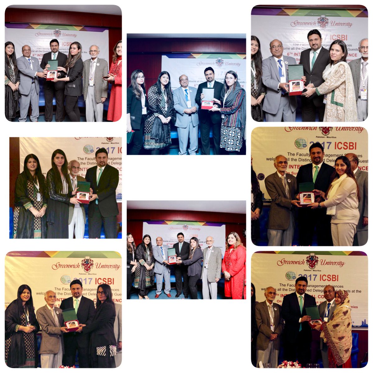 SamirMir's tweet photo. Attended the closing ceremony of ICSBI conference as Chief Guest held at Greenwich University.
#InternationalConference #sustainablebusiness #Innovations #DevelopingEconomics #ICSBI17 #GeenwichUniversity #ICSBI #GreenwichUniversityKarachi https://t.co/VxxPXtF5tv