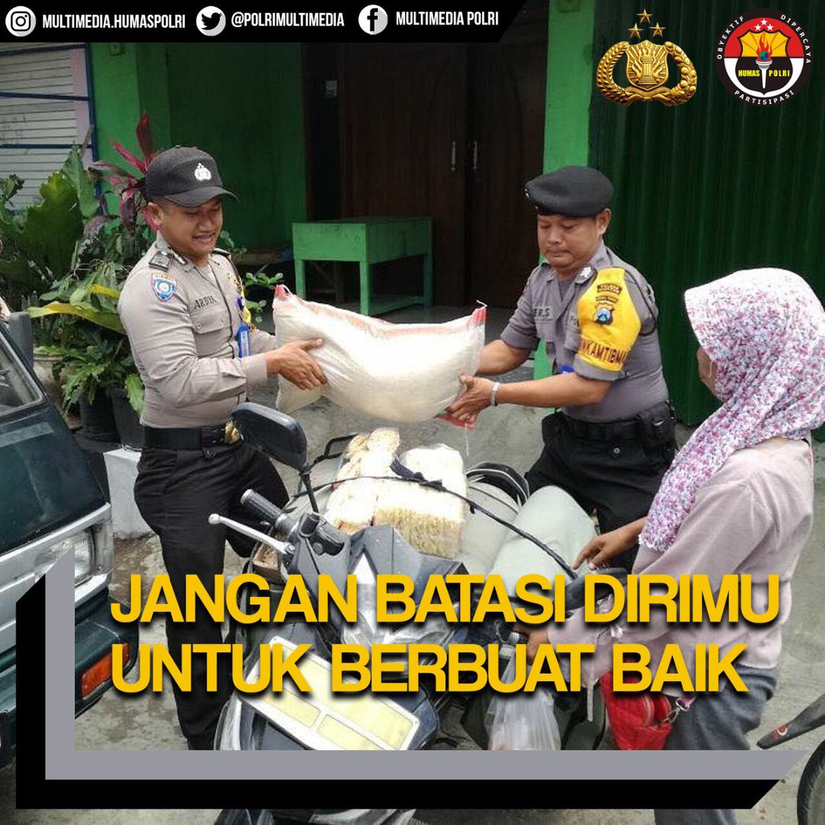 DivHumas_Polri's tweet photo. Malam Mitra Humas☺️
Jangan Batasi Dirimu Untuk Berbuat Baik Yaa Mitra Humas 😇
https://t.co/A0sTPHCAVZ
#TheBestPol #PolriPromoter #PolriJaya @PolriMultimedia @bidhumaspldjbr @poldajateng_ https://t.co/cYyR0SC6FS