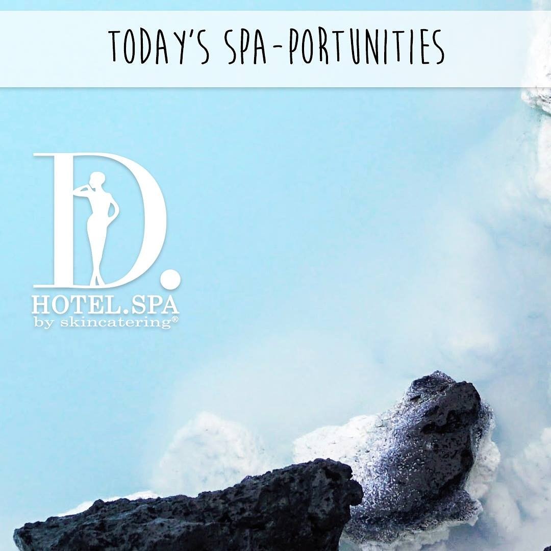 Jillian has body wrap, facial, and hot stone therapy openings today!