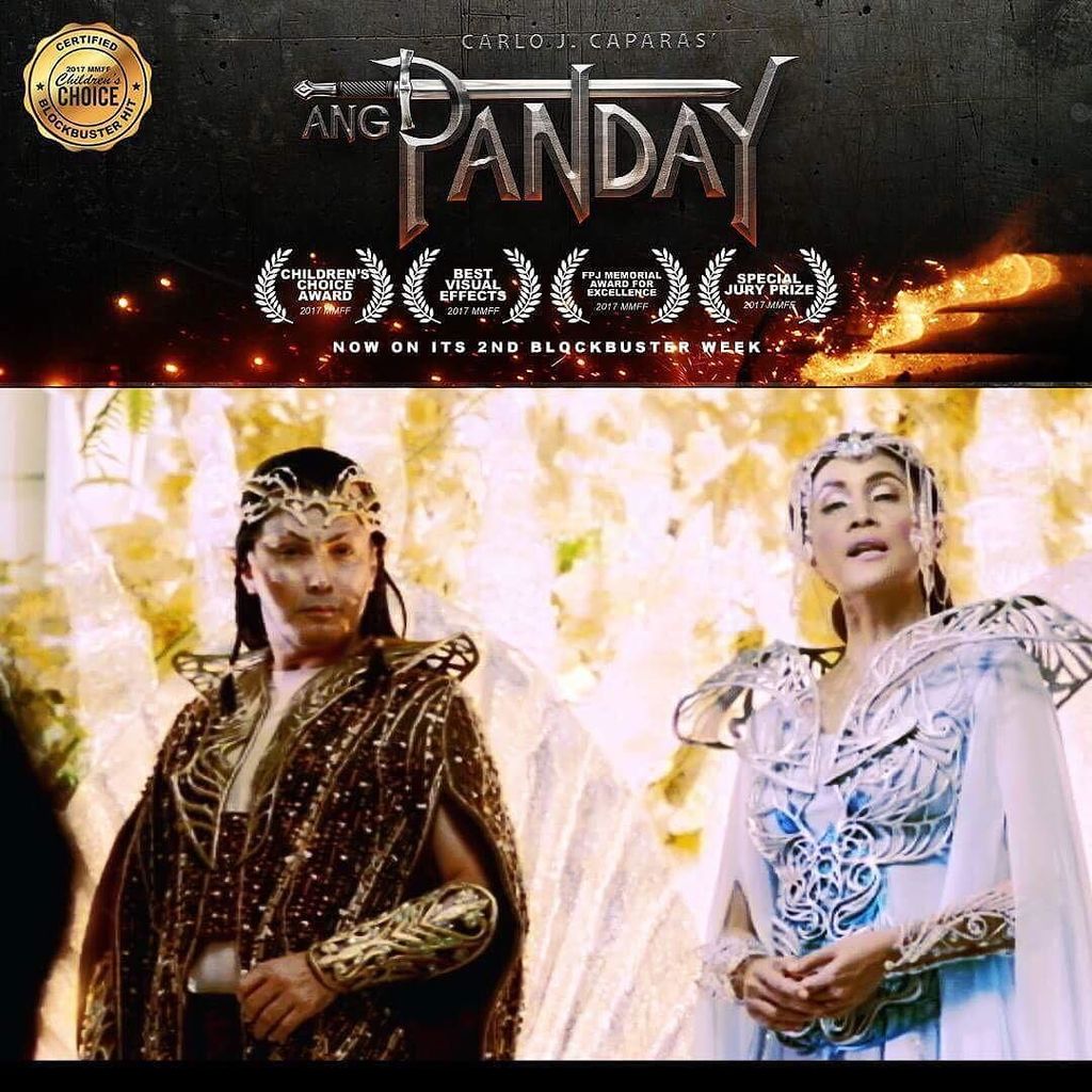 StarCinema's tweet photo. Sila ang naghahari sa ibang mundo sa #AngPanday 🗡 #AngPandayHitWeekend2018 https://t.co/kgfSZKtEA3