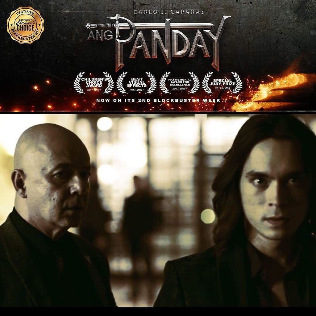 StarCinema's tweet photo. Sila ang tandem na kakatakutan mo sa #AngPanday 🗡 #AngPandayHitWeekend2018 https://t.co/HNj5x4xpcw