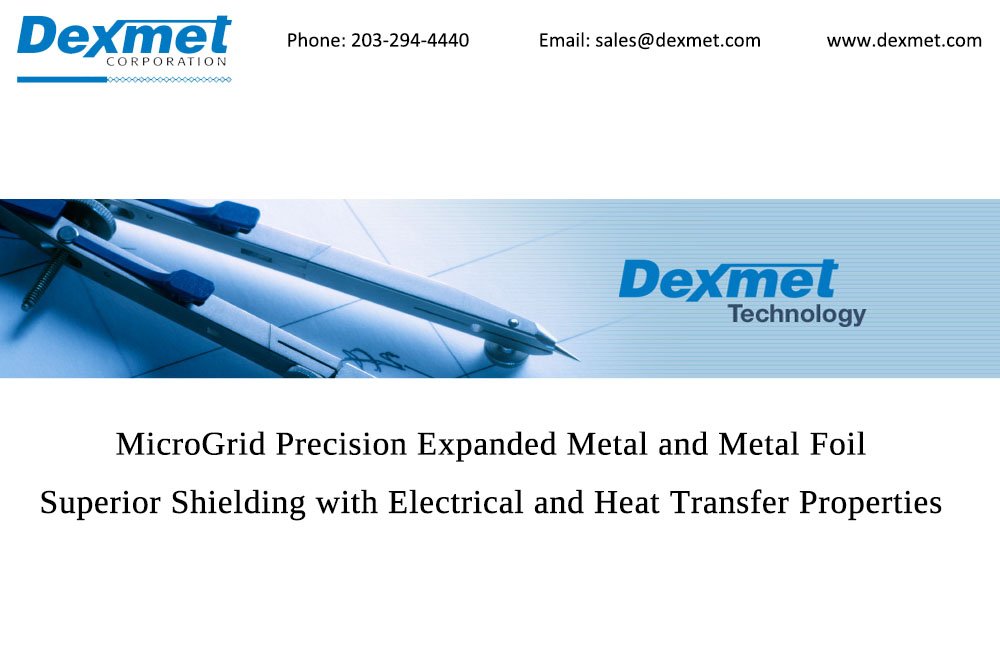 _dexmet's tweet photo. MicroGrid Precision Expanded Metal and Metal Foil
Superior Shielding with Electrical and Heat Transfer Properties

#expandedmetal
#metalfoil https://t.co/4jmOLhkD4F