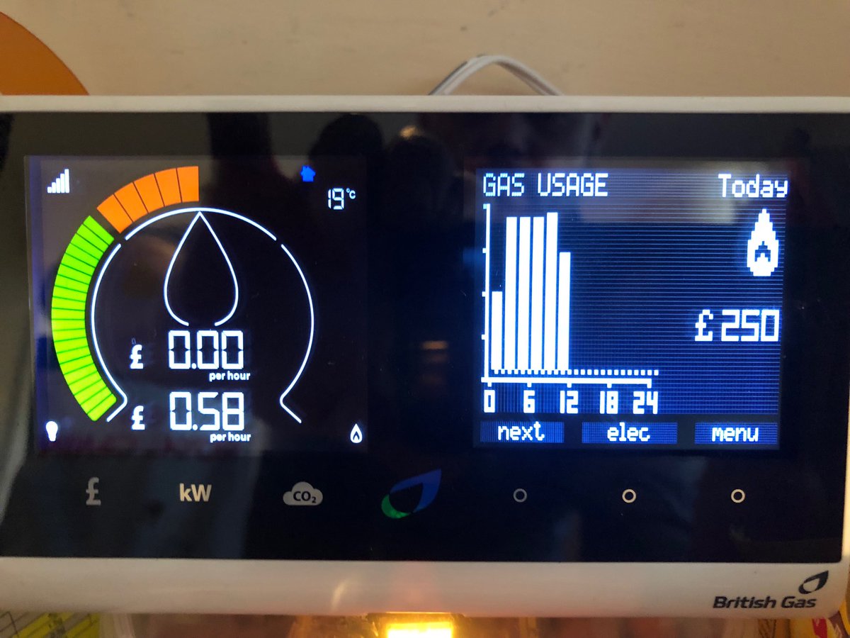 naga_chilli's tweet photo. @BritishGasHelp love this smart meter would be an amazing device if it worked! £250 today don’t think so! Hope it’s going to bill properly https://t.co/NjvWl1sPfA