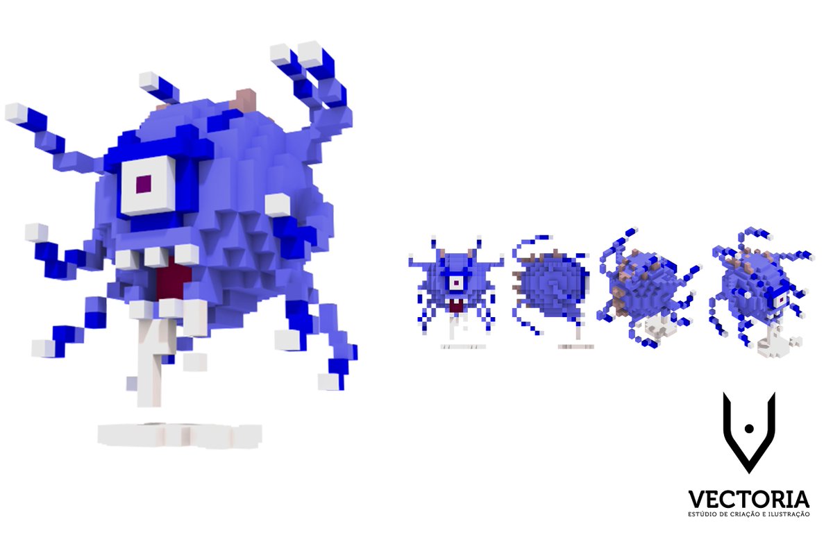 marcelobsp's tweet photo. Magica Voxel: Tiny Little Warriors - Beholder
Check out new work on my @Behance portfolio:
https://t.co/ghxoY0qIOK
#voxel #voxelart #voxeldailies @ephtracy #magicavoxel https://t.co/tVPDEKn3Vw