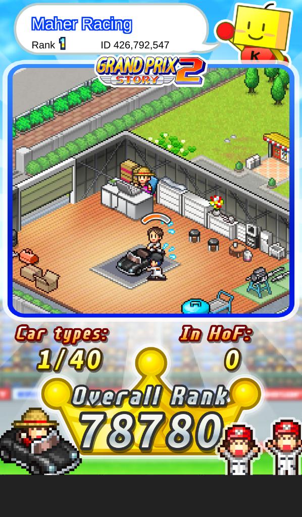 Check out my racing team in Grand Prix Story 2!
appli.kairogame.jp/?gid=132&r=sha…
Try it too!
Add me as a friend: 426792547
#Kairosoft
