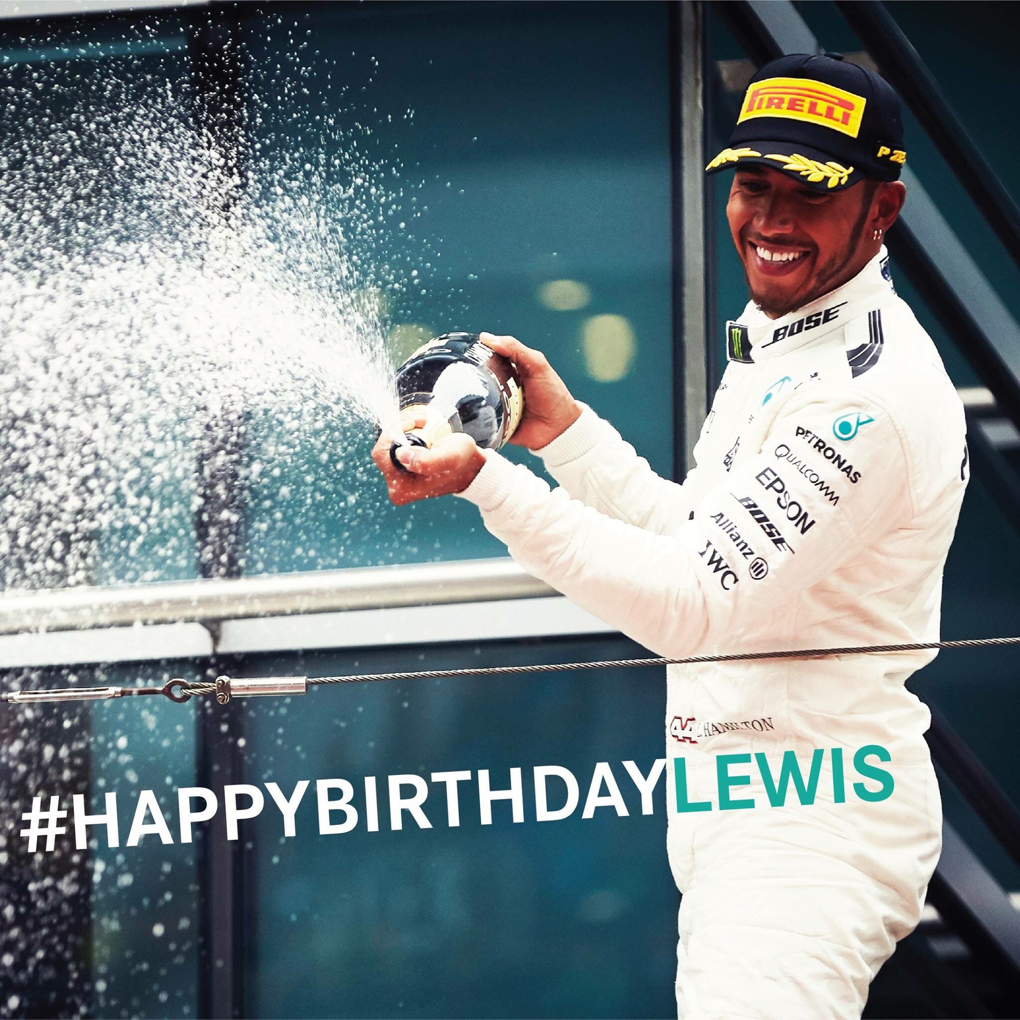 Happy 33rd Birthday, Lewis Hamilton 