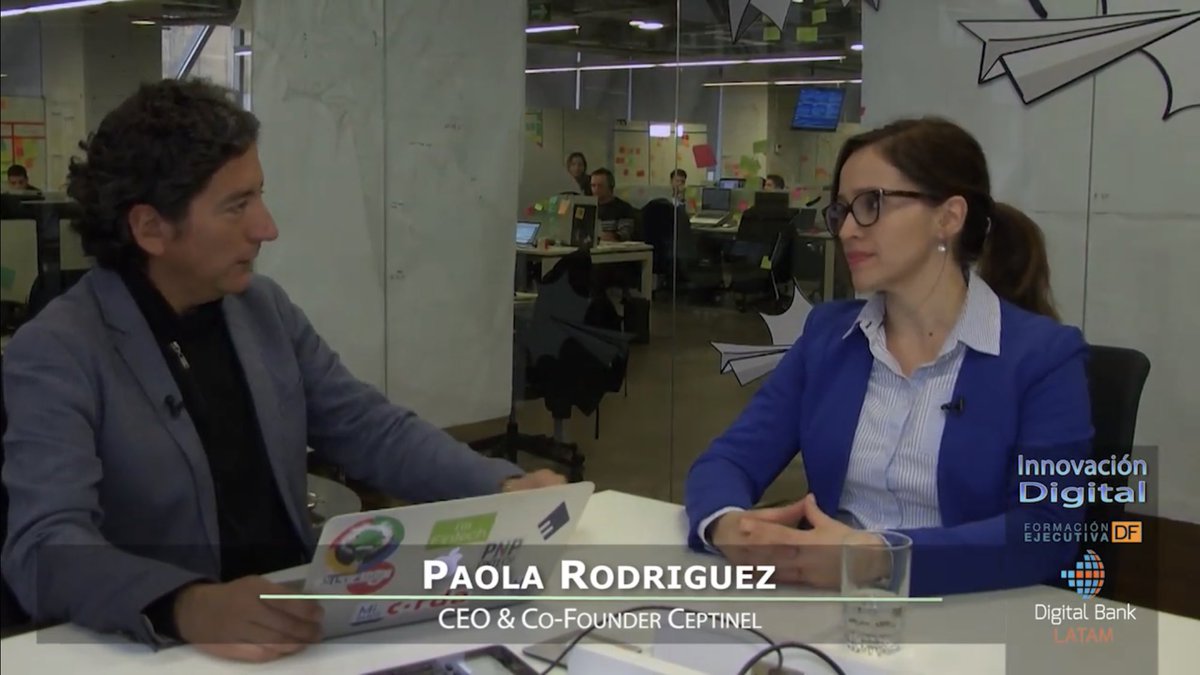 DigitalBankLA's tweet photo. Paola Rodríguez Zuccone, CEO y Co Founder de #Ceptinel, explica que es un sistema de monitoreo y control de operaciones en tiempo real. #Fintech #Digital #AI @FormacionDF
https://t.co/psvmXMzWzd https://t.co/7dacPmTEmN