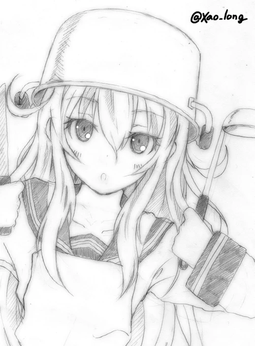 響さん。今日のメニューはカレーのようです。
#艦これ版深夜の真剣お絵描き60分一本勝負
#艦これ版真剣お絵描き60分一本勝負_20180107 