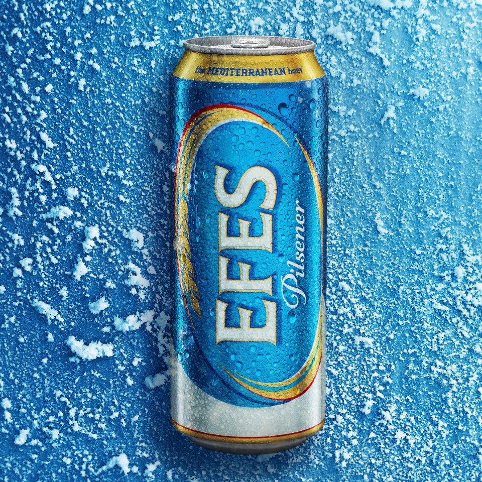 Enjoy the cold, cheers! 🍻 #efes #efespilsener #efesbeer