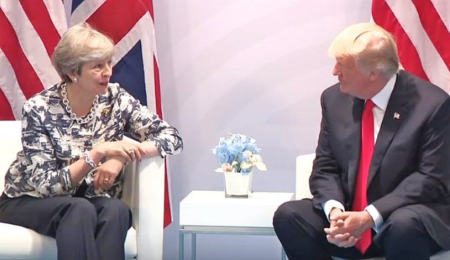 BIZPACReview's tweet photo. BBC asks British PM Theresa May if Trump is ‘a child or a stable genius.’ Her answer infuriates liberals. https://t.co/7HXhHrdaHO https://t.co/3Sy6QOsfGv