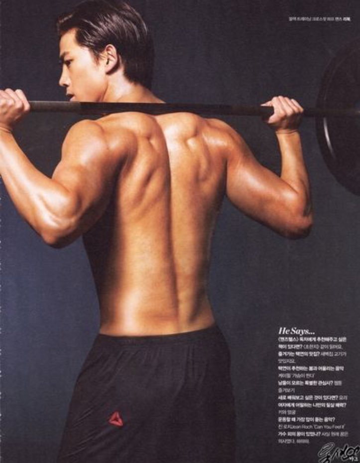 MuscleHMA2018's tweet photo. 2pm テギョン 
88line 185cm
首回りの僧帽筋と背筋が素晴らしい。
バキバキの6パックである。 https://t.co/KP1dCsPtqY