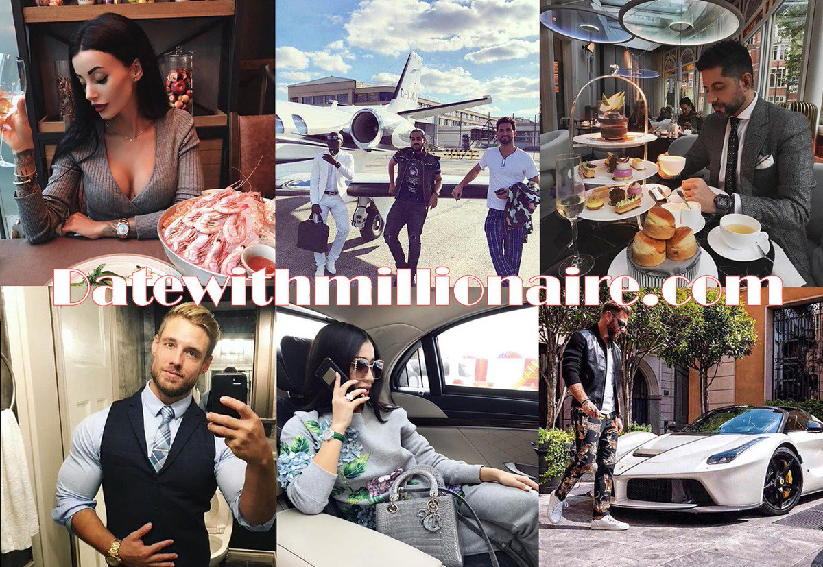 Rich person dating app