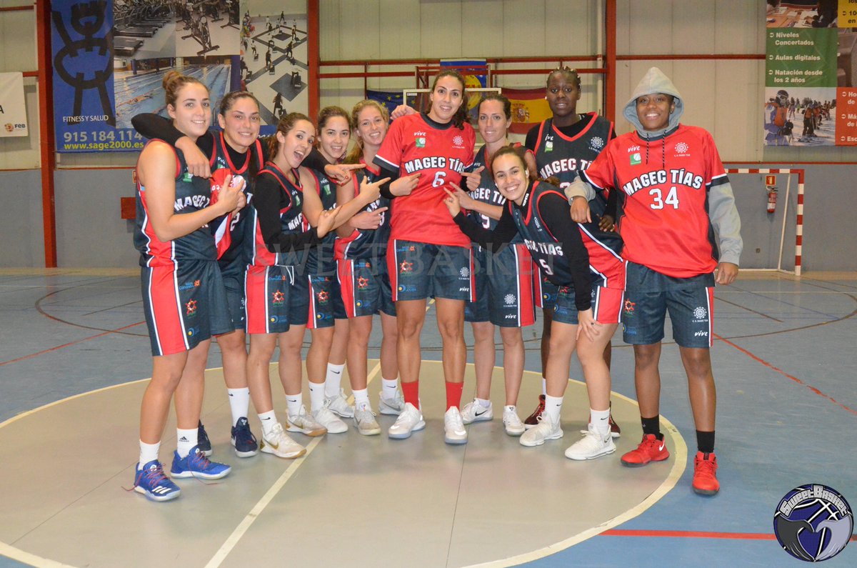 SWEETBASKET2's tweet photo. #LF2 en el #SAGE2000 y las d Lanzarote @magectias1995 vencen a las madrileñas de @COlimpico64 por 42-67 y afianzan la permanencia en la categoría https://t.co/XMJzI9ZhKO