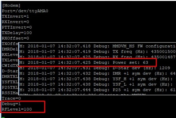 EA4GKQ's tweet photo. #MMDVM_HS #MMDVM_HS_Hat Testing RF power. New feature to set ADF7021 RF power output.
Probando nueva opción de regulación de potencia del ADF7021
@BrandMeisterEa @BrandMeisterDMR #MMDVMHost https://t.co/TiDLMaVHwi