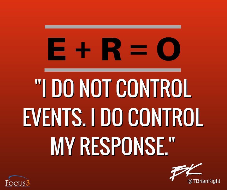 This is true everywhere in your life. 
At home and at work. 
In every conversation and interaction.
When good things happen. Or bad things.
On the freeway and in the airport.
Everywhere. Always. For everyone.