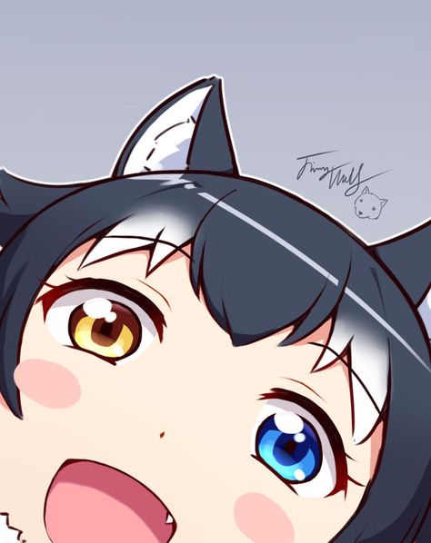 "Morning!~ go get the word out that I seek my kemono friends!"

Please RT