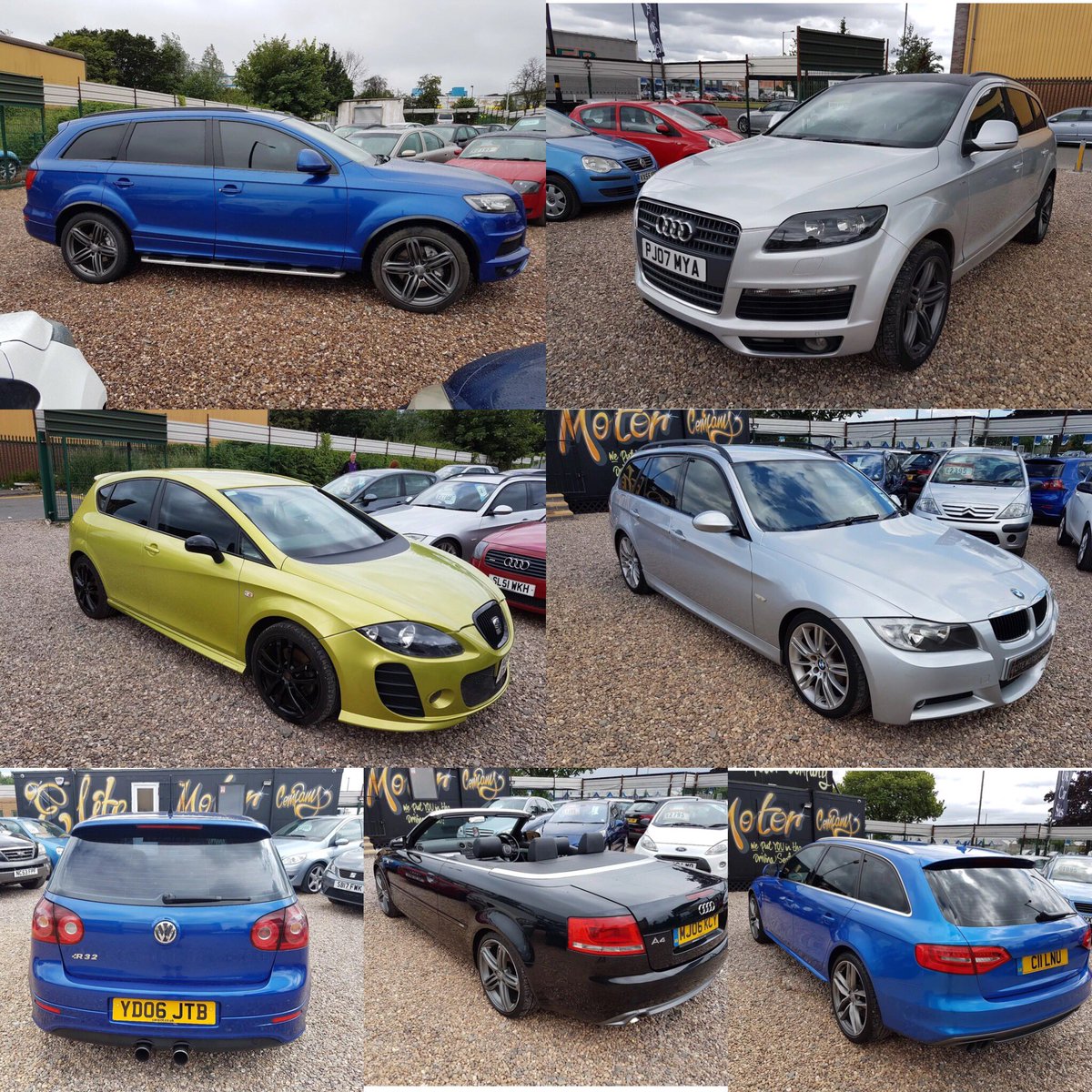 #Audi #Audiq7 #SEATLeon #Golf #Golfr32 #Bmw335