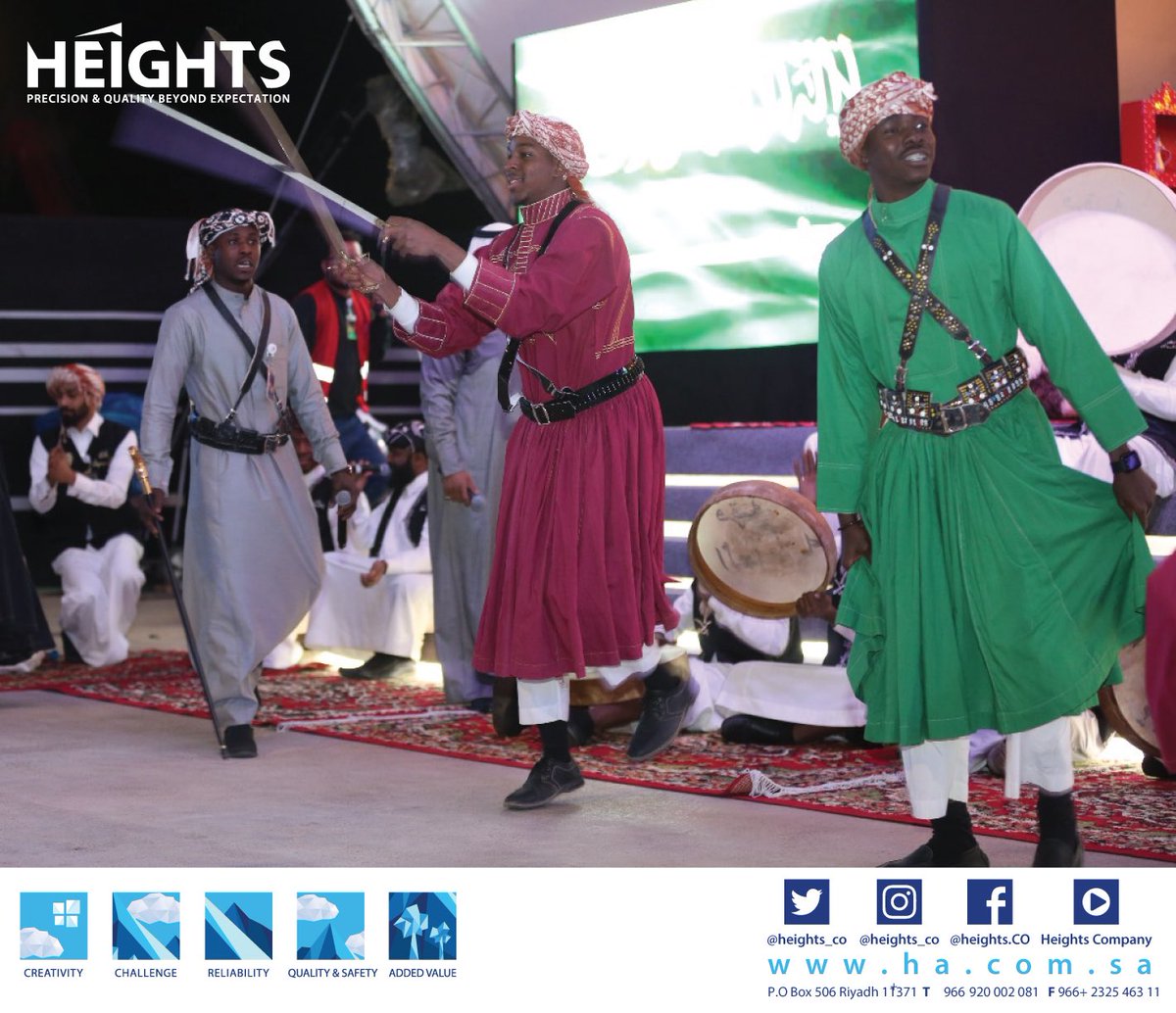 Heights_Co's tweet image. عالم من المرح تمتزج فيه الأصالة والحضارة 
في #مهرجان_الملك_عبدالعزيز_للإبل الثاني
ha.com.sa