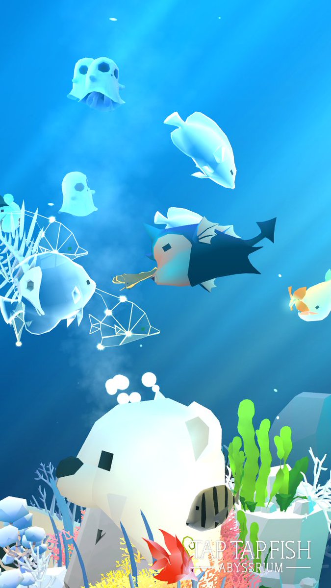 Chelsea103522's tweet photo. 我的 小惡魔角箱魨:) 
#taptapfish
Download: https://t.co/FxueZQovj2 https://t.co/eGbMYcNhFX