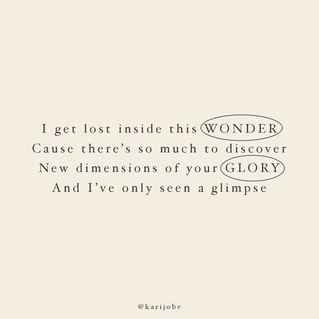 karijobe's tweet image. We go from glory to glory 💗