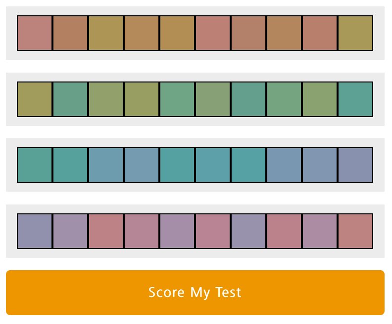 It's amazing how many people suffer from some form of #colordeficiency and don't even realize it. Take the X-Rite #ColorChallenge to see if you're one of them. ow.ly/79bm30hBoQL