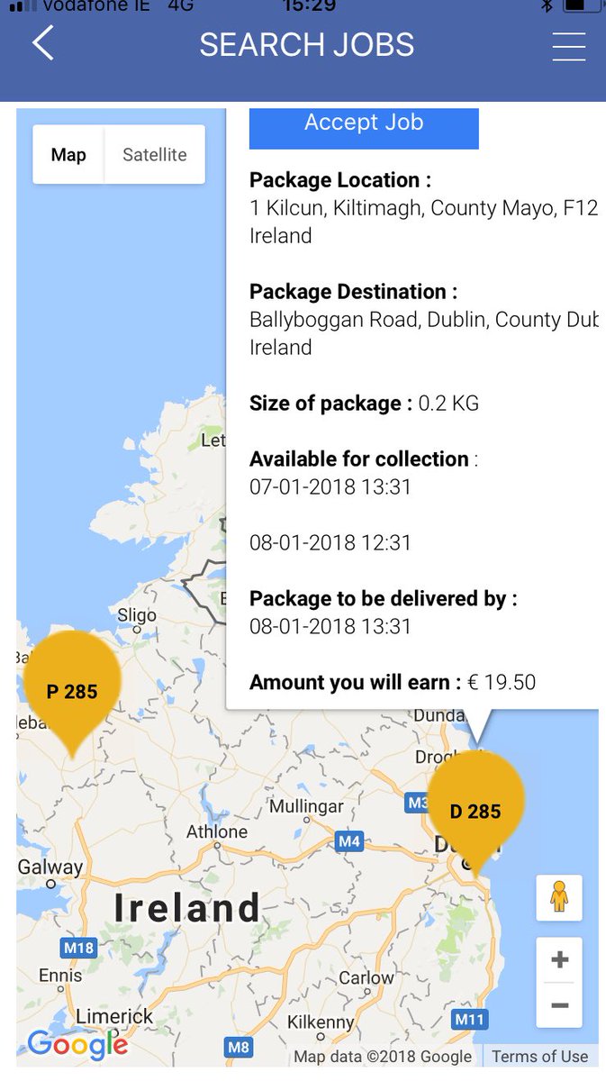 DropToU1's tweet image. ‼️‼️Urgent package to go from Kiltimagh to Dublin today, or tomorrow morning, Tag a friend going to Dublin by Train, Car, Bus, or truck, €19.50 that can take this small envelope 💰💰