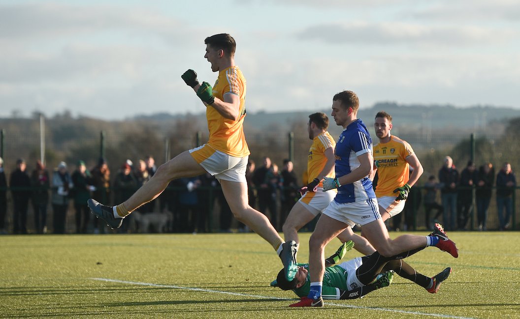 RESULT: <a href="/BankofIrelandUK/">Bank of Ireland UK</a> Dr McKenna Cup Round 2 
<a href="/AontroimGAA/">Antrim GAA</a> 4-11 <a href="/CavanCoBoardGaa/">Official Cavan GAA</a> 2-13 
#BOIMcKennaCup