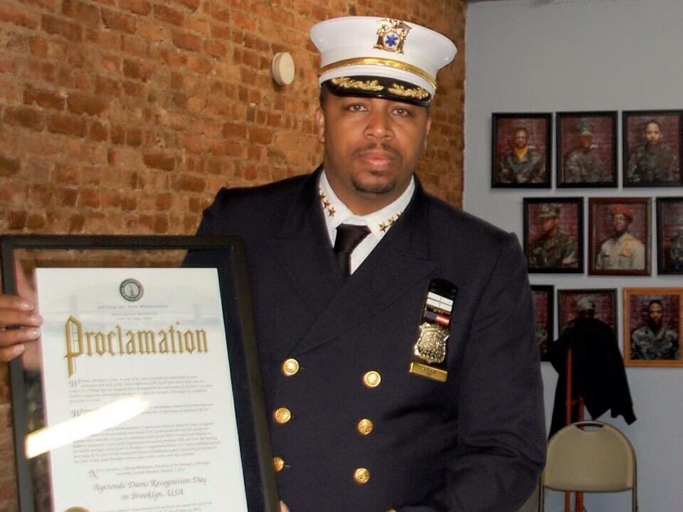 Celebrating my fifth anniversary for AYERONDE DAVIS day in Brooklyn New York thank you everyone for your continued love and support and here’s to another year of saving and changing lives