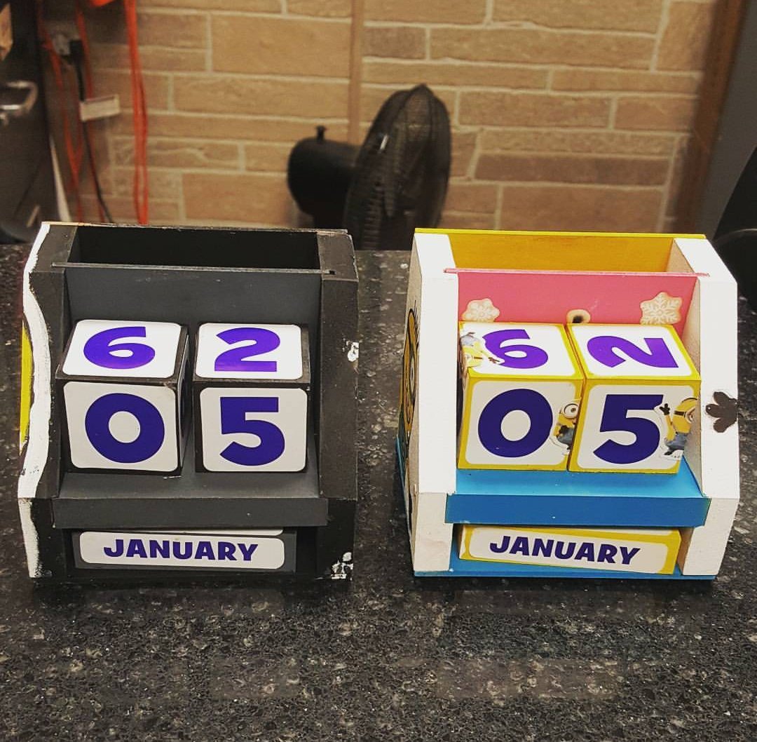 Munchie1173's tweet photo. #LatePost #KidsWorkshop #SaturdayFunday #BlockCalendar #Batman #Minion making our kits fun.. https://t.co/J5ixmpPAIz