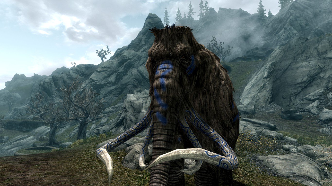Nexus Mods on Twitter ""The Grey Mammoth" adds a friendly mammoth and