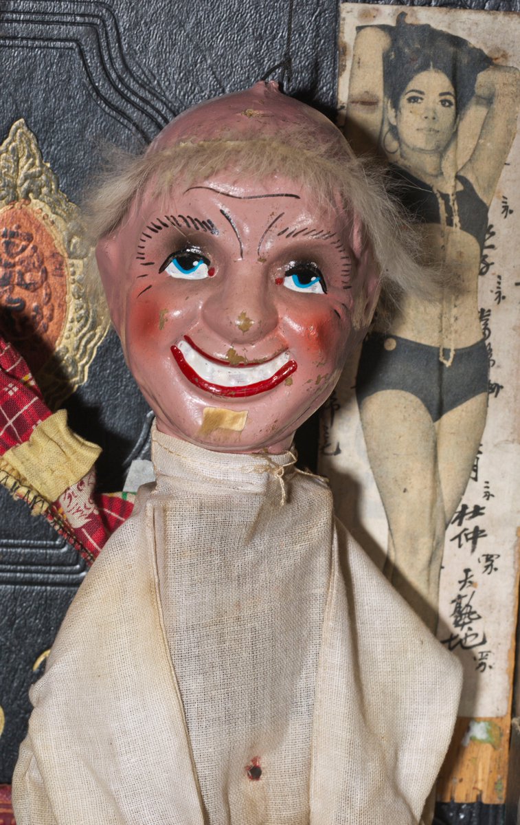 A piece I did for the Conjoined 8 show at Copro Gallery Santa Monica , Curated by Chet Zar ! The opening is 1/20/18 ,at 8pm-11pm ! "It's Howdy Doody Time " !