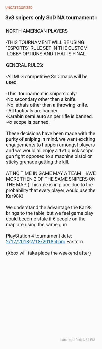 VergeGamingGG's tweet photo. HERE IT IS! The rules and date have been set. Giving you a month to assemble and practice with your team. Any questions? Ask them below and we'll answer! SHARE SHARE SHARE! @HyperRTs @GamerRTer  @Quickest_Rts @ShoutGamers @ShawnAbner https://t.co/V8XZqoFgra