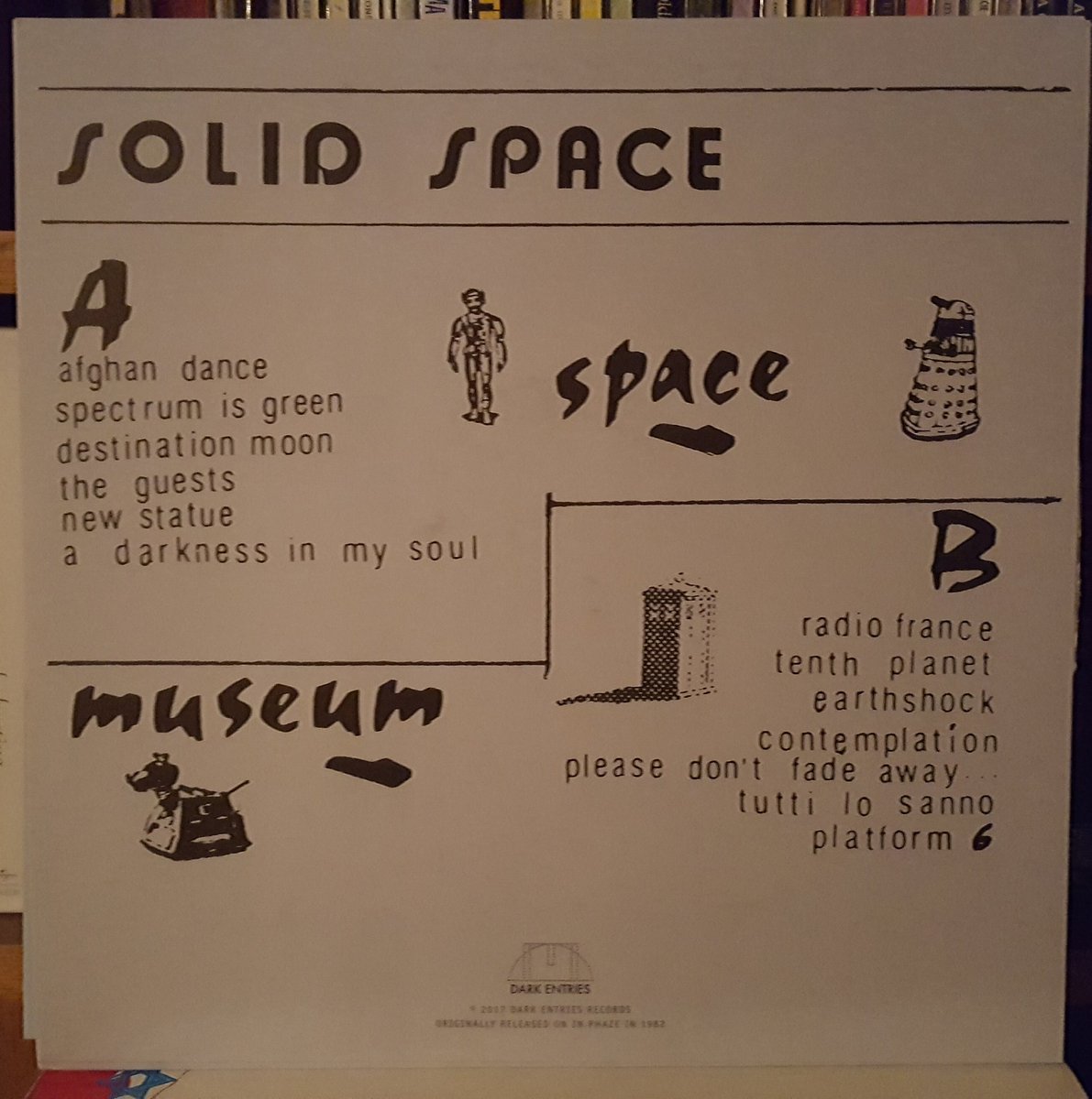 frontier_vinyl's tweet photo. Waited a very, very long time for an official release of this album. Very excited to have received this yesterday from @darkentriesrecs
Why? Apart from the obvious Doctor Who connections, this is a superb example of early 80s lo-fi synth music.
#solidspace https://t.co/vkXSySc1pu