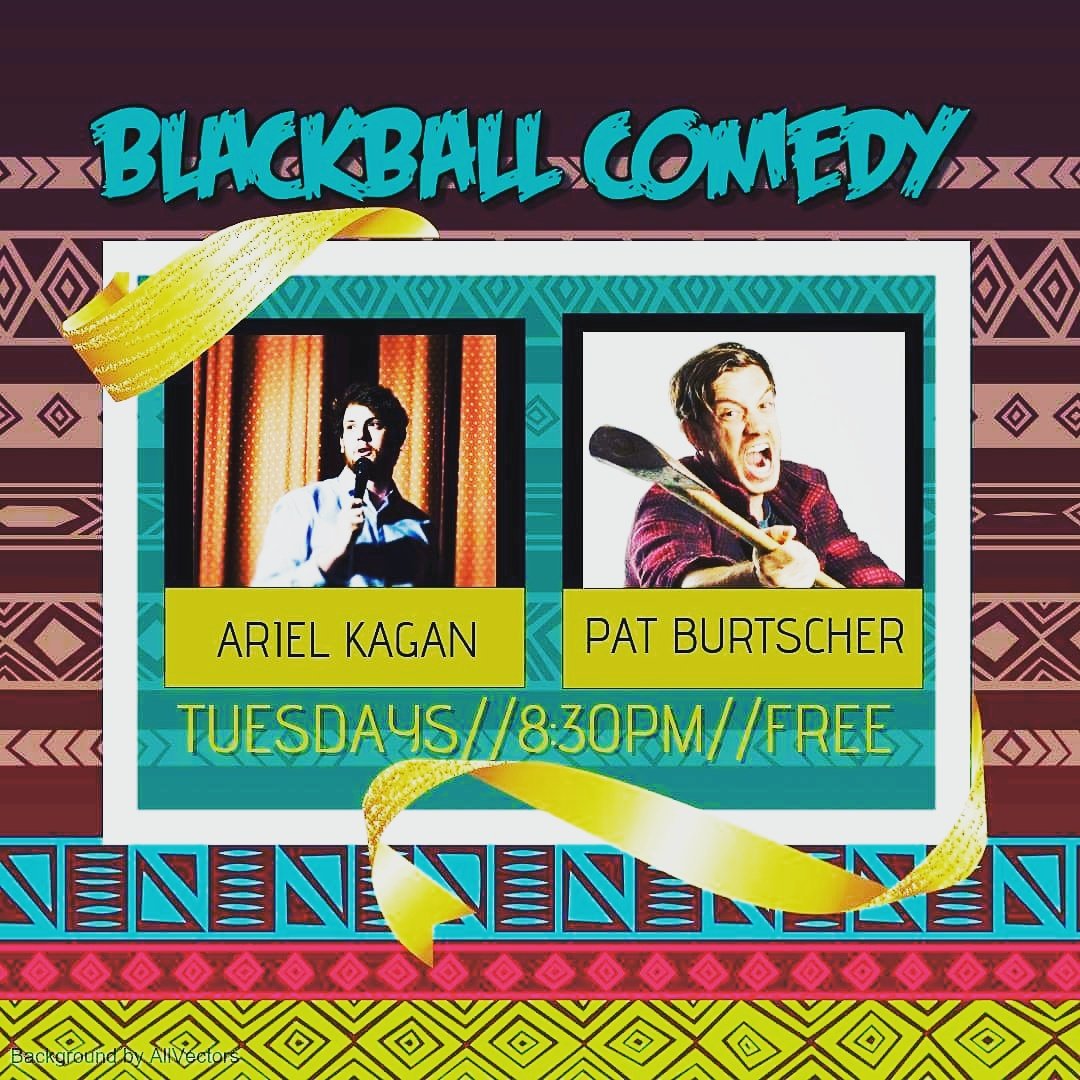 blblcomedy's tweet photo. #Tuesday @arielkagan @PatBurtscher on the 1st show of 2018! 8:30PM//Free #comedyinthedtk #dtk #dtklove @Rhapsodybarrel @CKWRFM @KWAwesome @StareCityKW @WRawesome @WhatsGoingOnKW https://t.co/6RzsLSVgTG